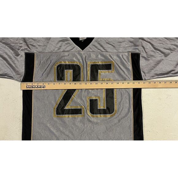 New Orleans Saints Reggie Bush Jersey Men's Large‎ Gray Gold NFL Apparel - Picture 7 of 9